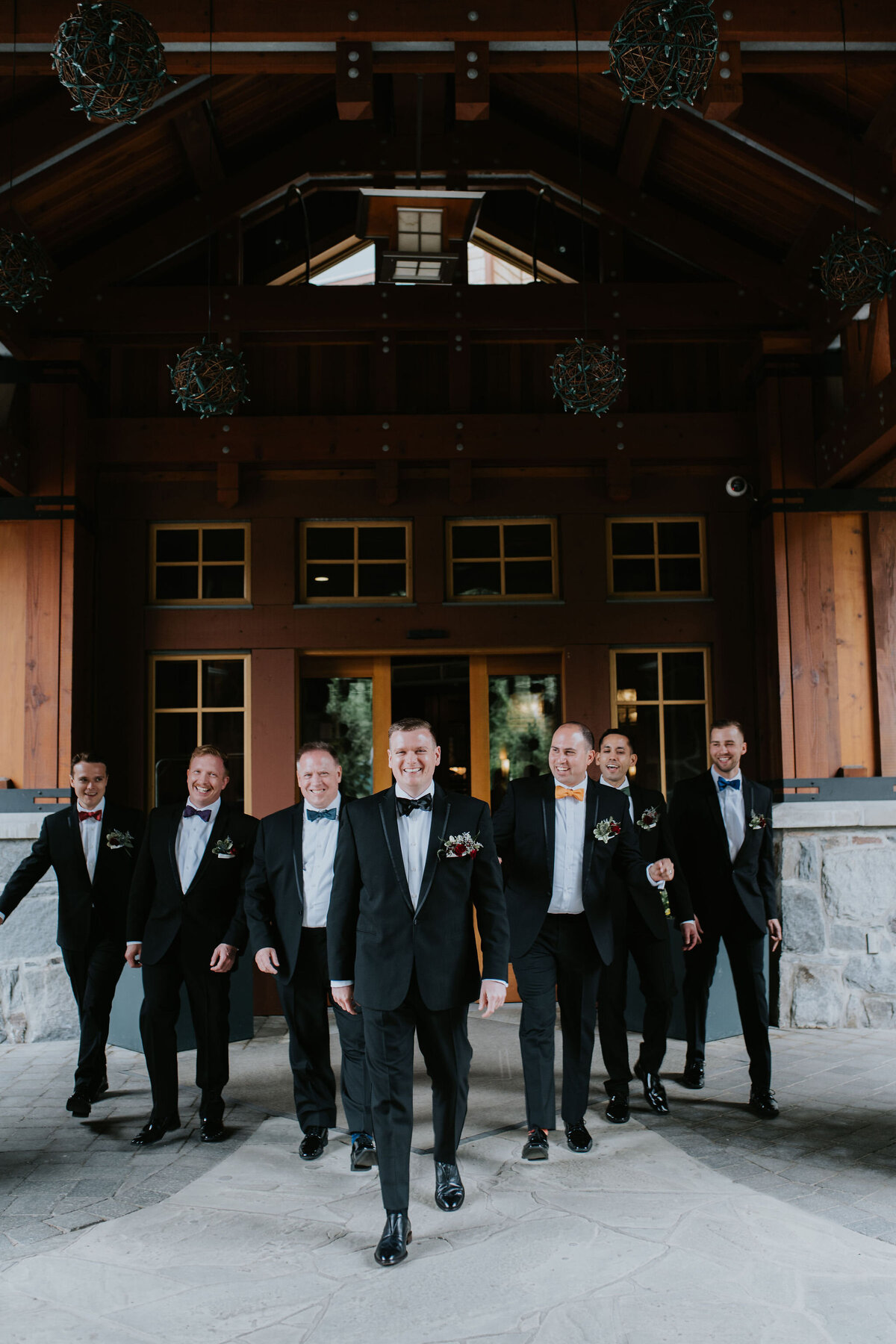groomsmen at Nita Lake Lodge Whistler wedding - Within the Flowers