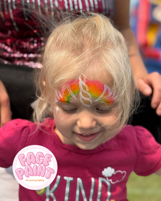 face-painting-by-alyssa-daken-rainbow-glitter-unicorn