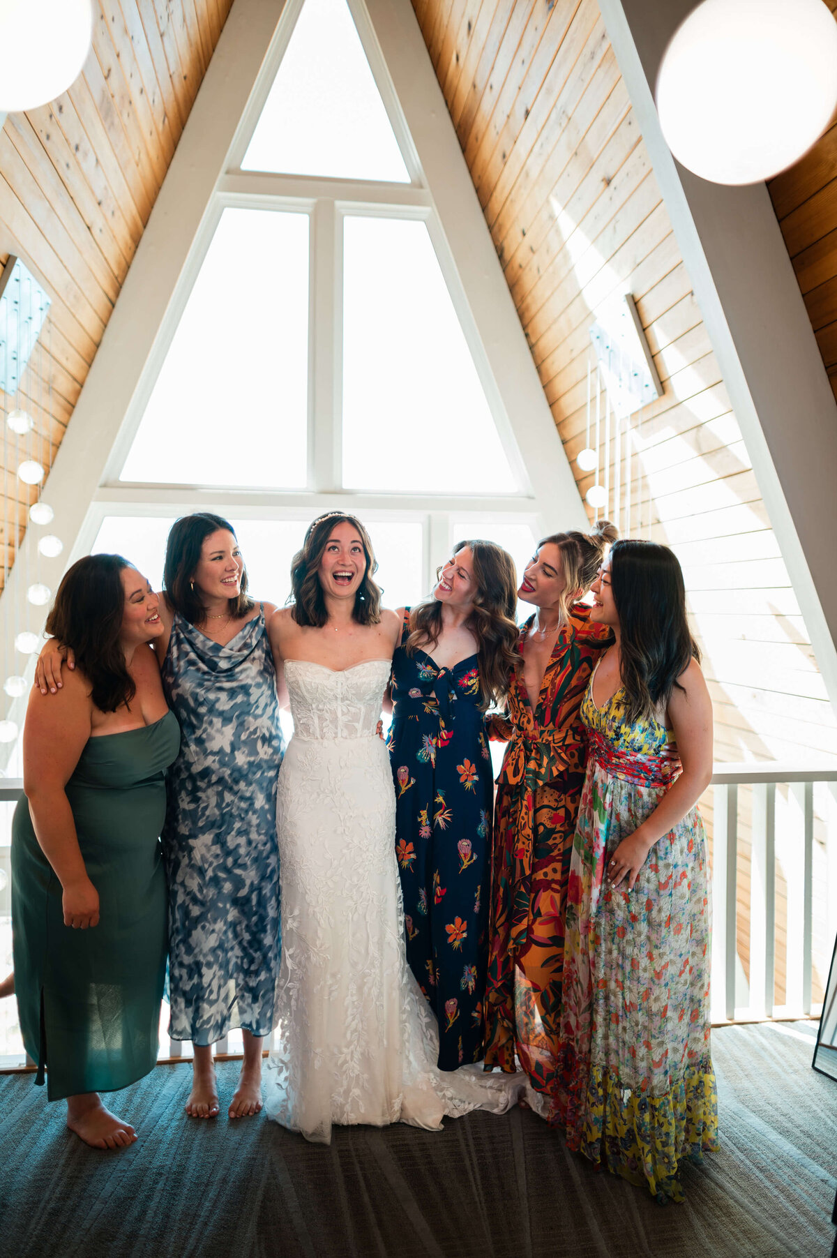 Agate Beach Lodge Wedding Bridal Party
