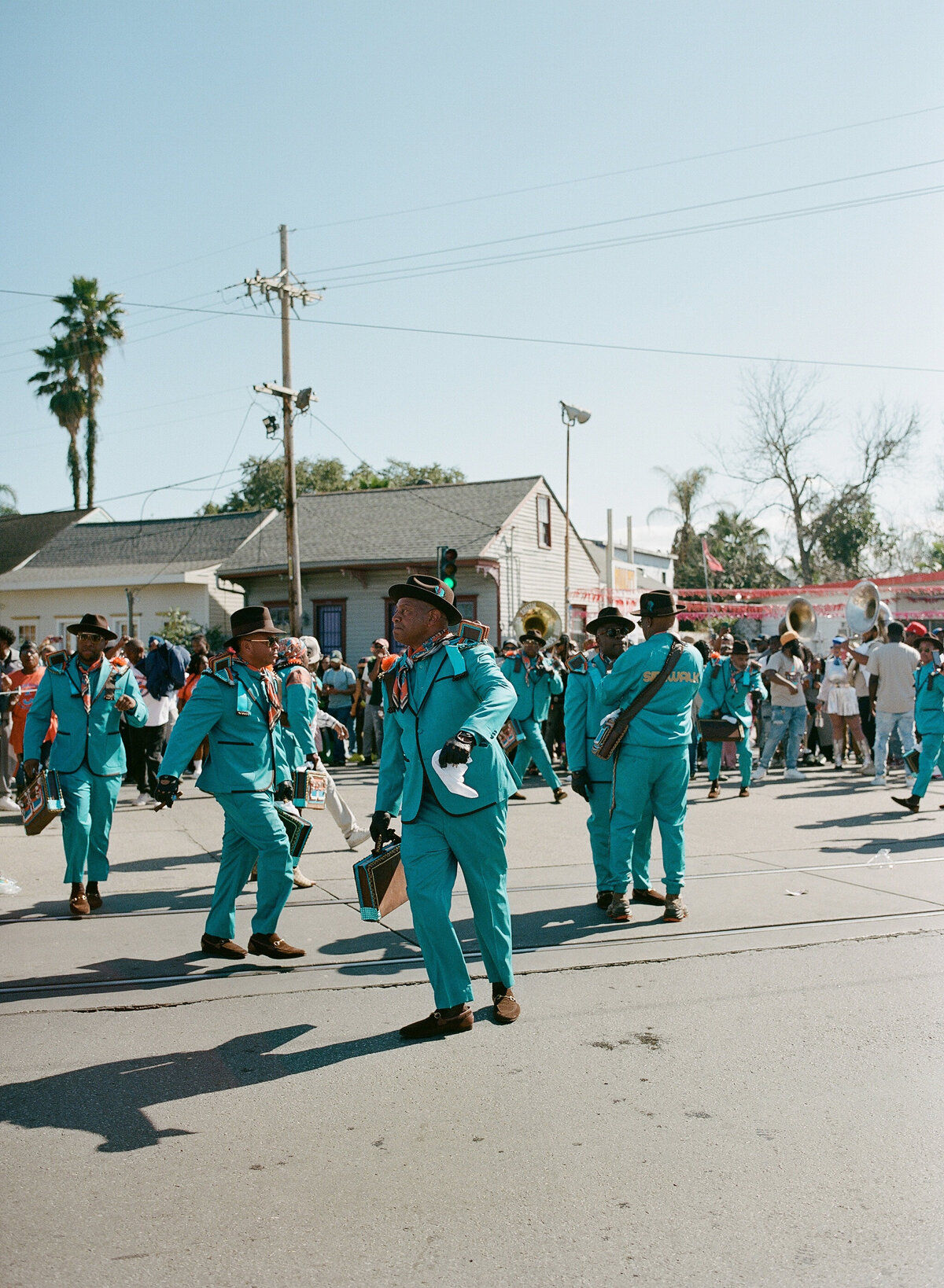 six ward steppers second line parade Mo Davis