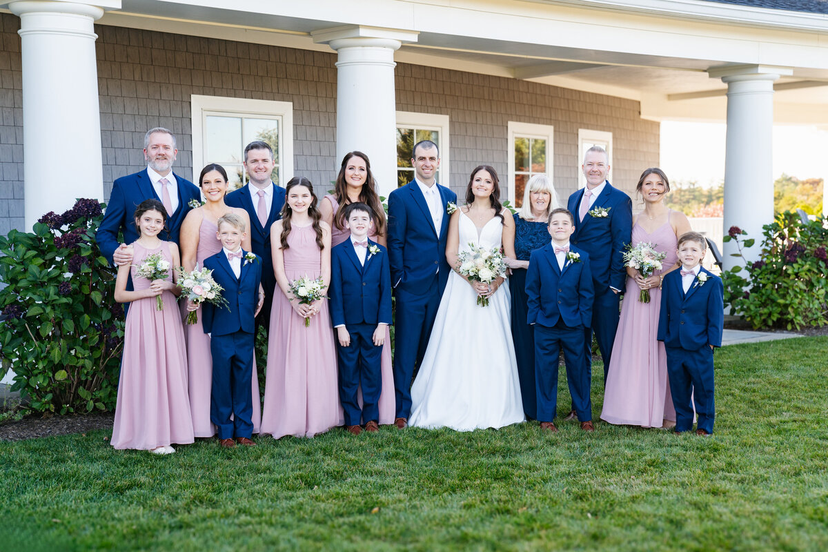 Elegant wedding decor and florals at Waverly Oaks venue
