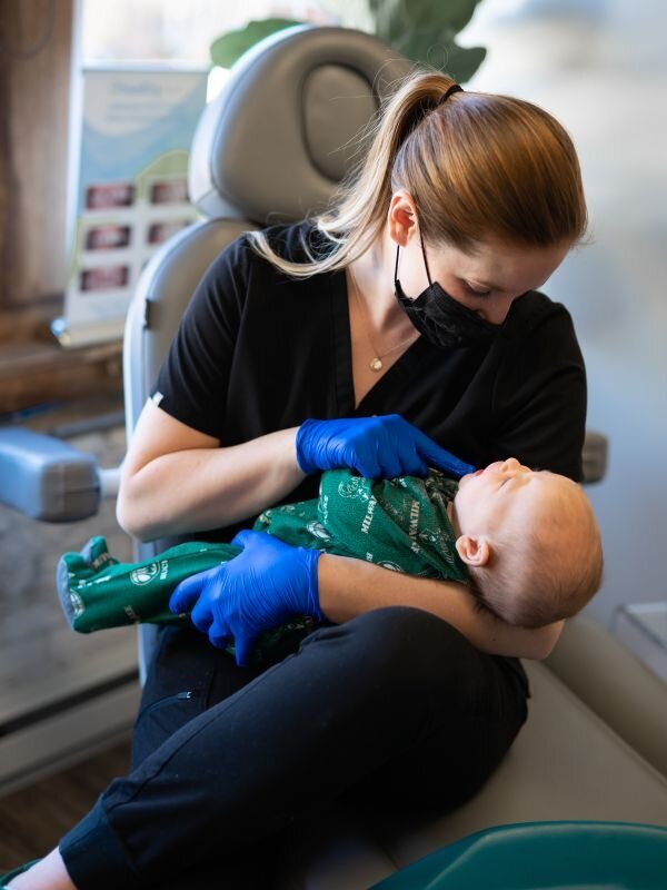 Infant Tongue TIe and Feeding Exam