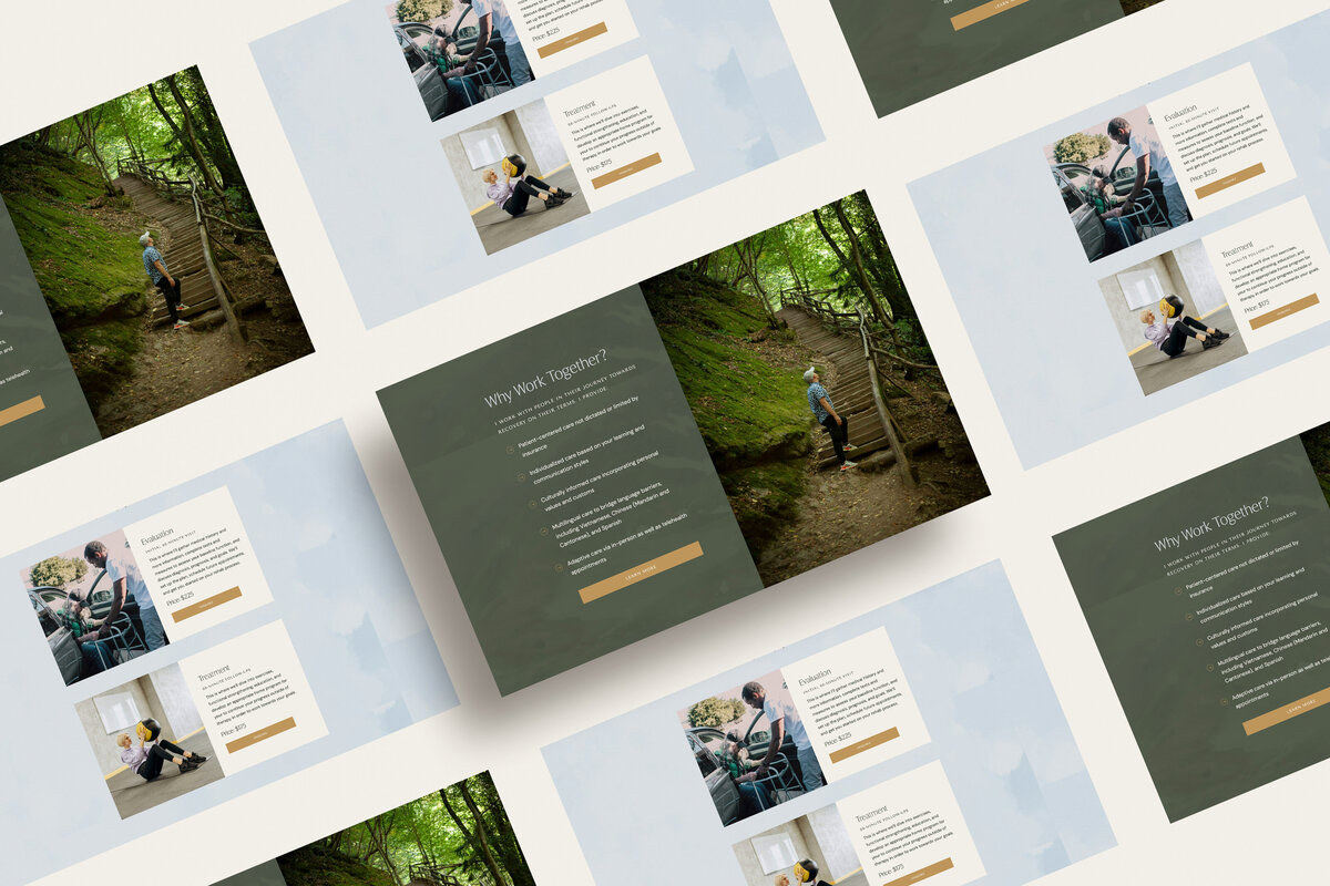 Desktop mockups