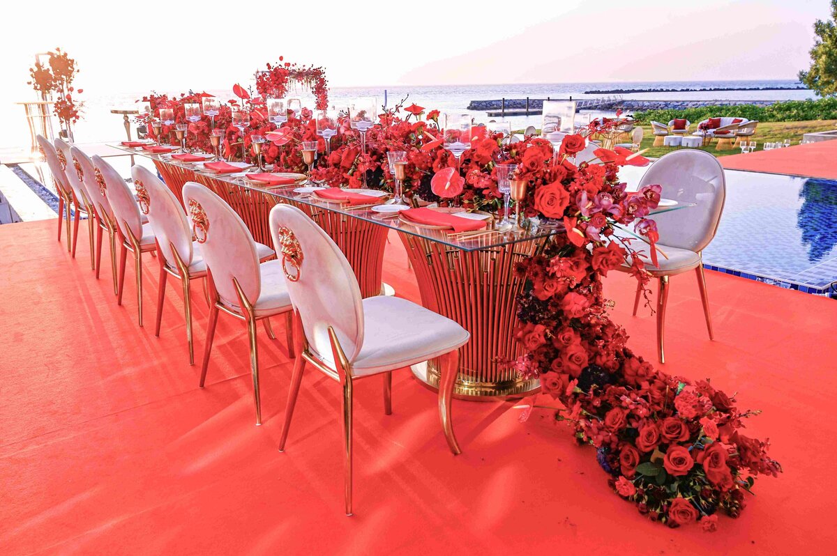 rock-your-event-wedding-styling-planner-designer-dubai-UAE-red-gold-coastal-luxury-wedding