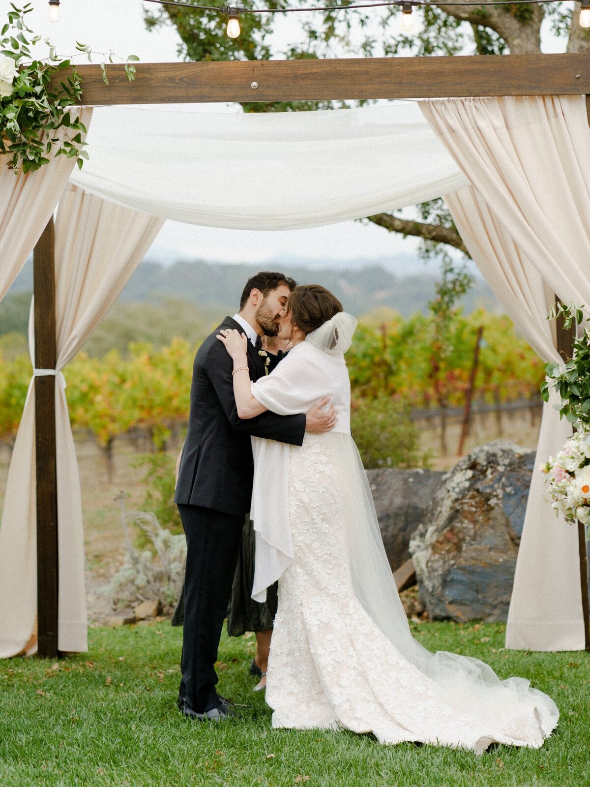 Jessica + Jason Healdsburg Arista Winery Wedding Cassie Valente Photography 377
