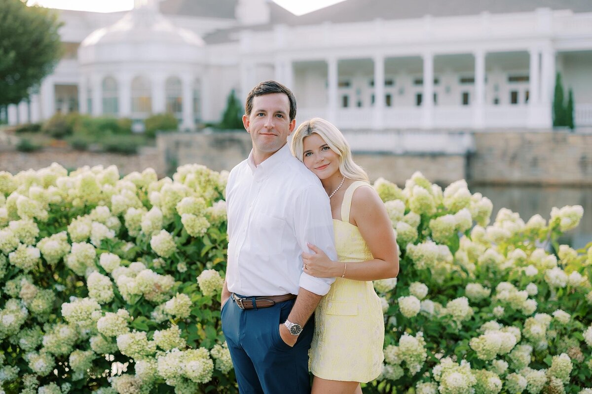 Huntsville Botanical Garden Engagement Session Photo