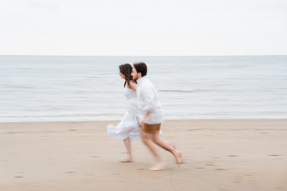Rockport, MA summer engagement photos
