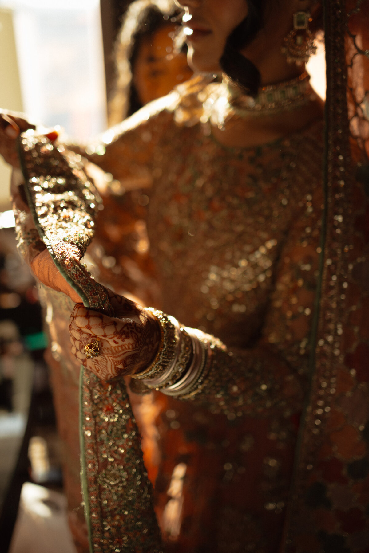 Bridal mehndi detail captured by Puerto Rico wedding photographer

