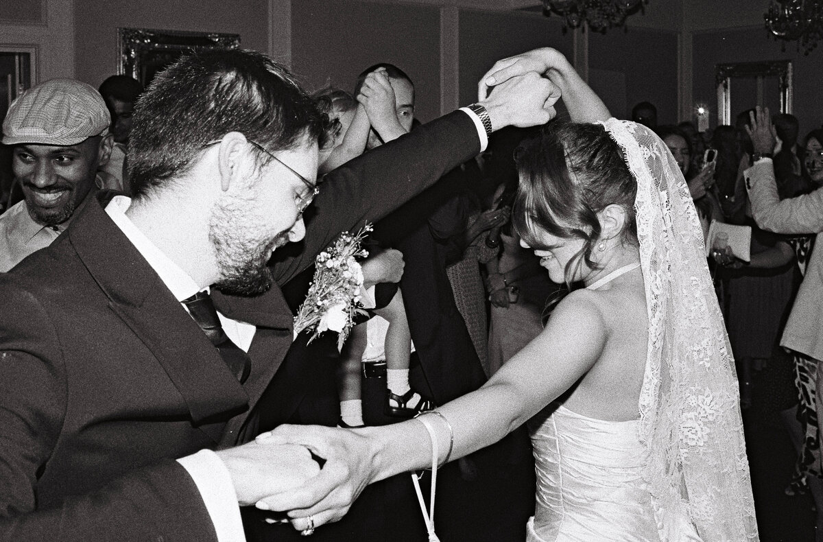 Wedding party at Buckinghamshire wedding