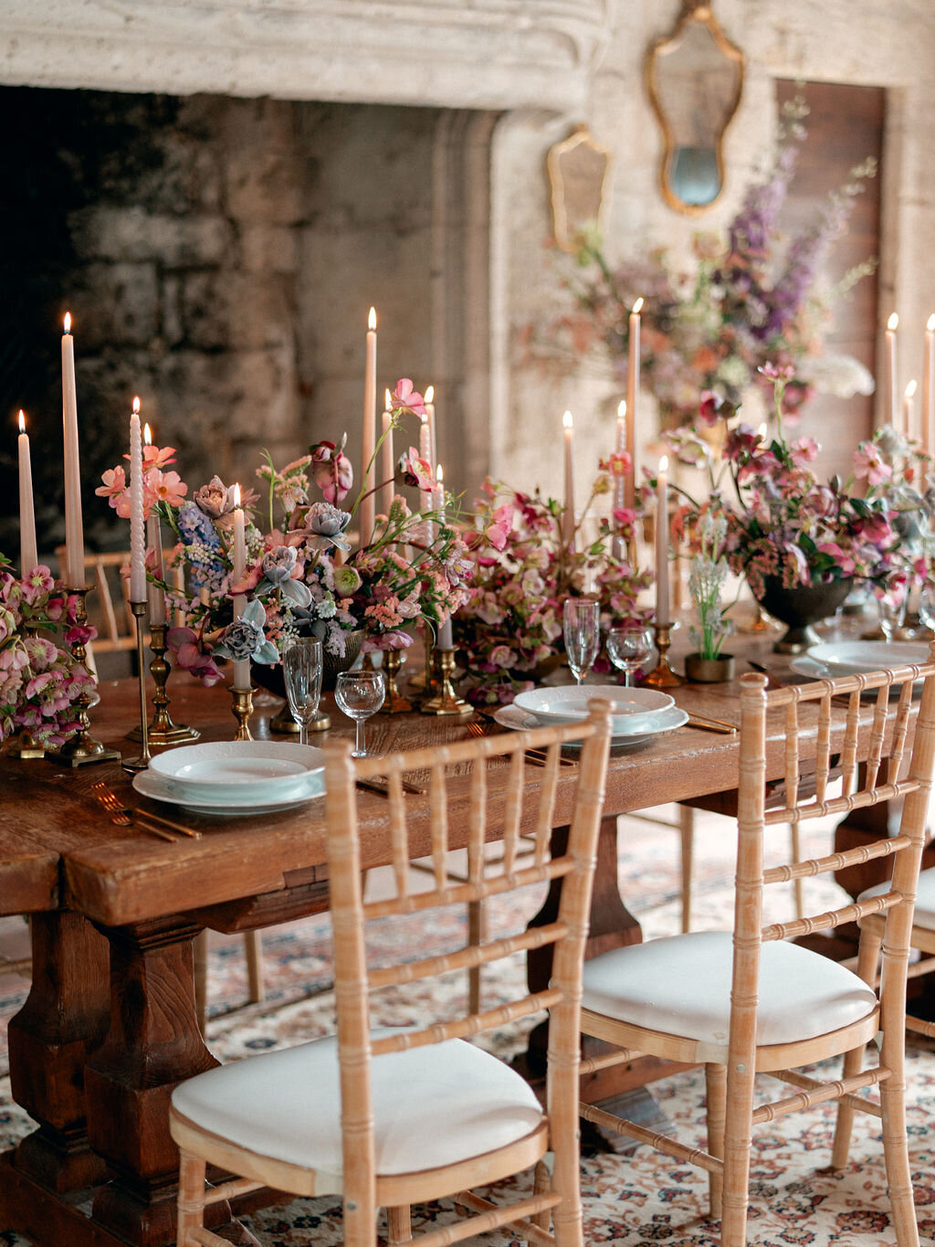 15-french-chateau-muted-pastel-floral-wedding
