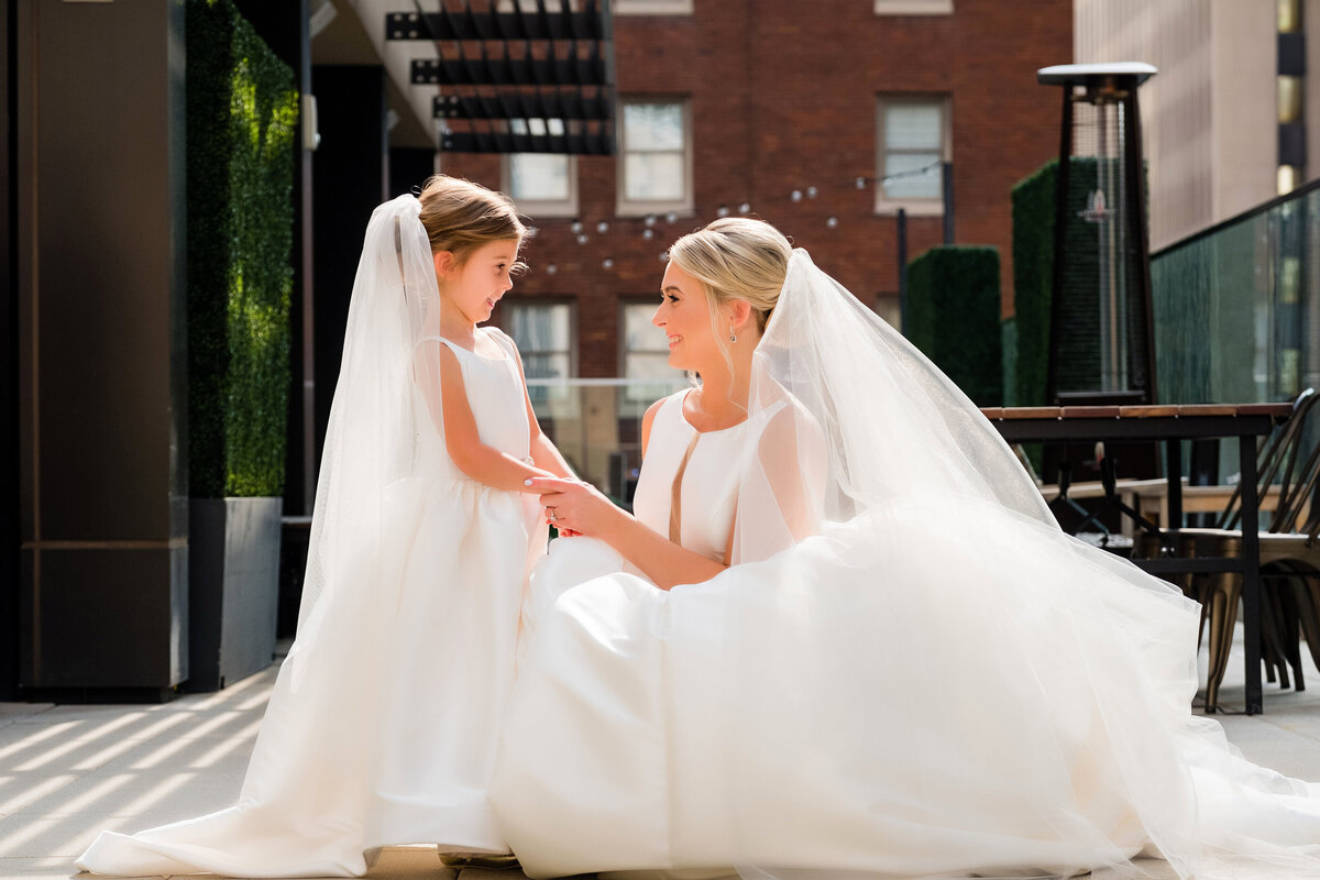 bride flower girl hotel monaco pittsburgh