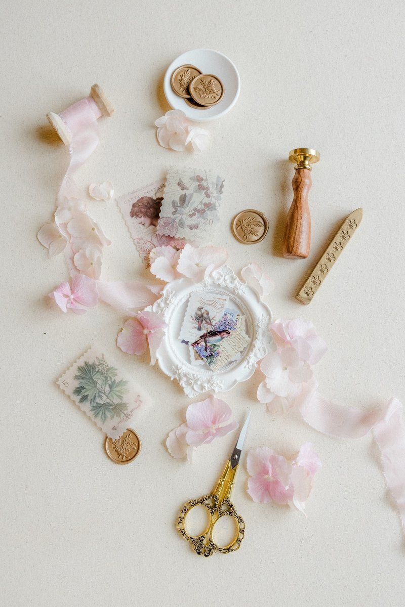 Elegant blush and gold wedding details by ECLAT destination weddings