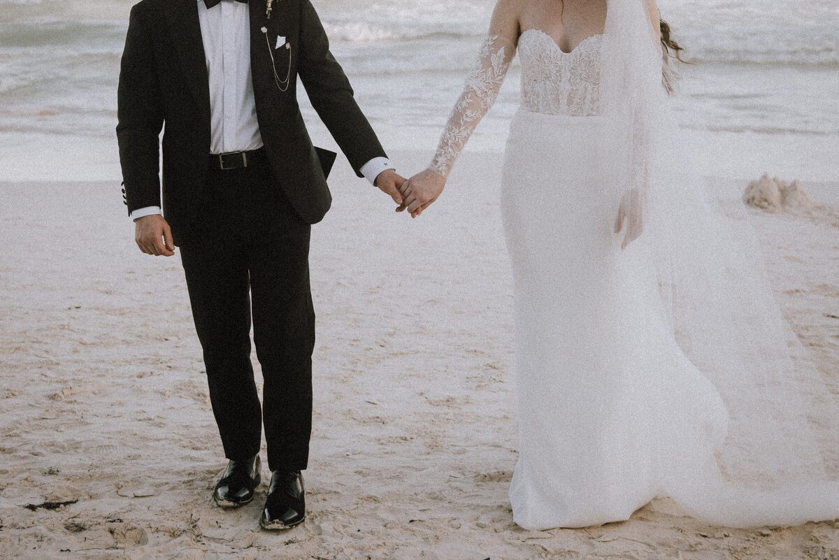 Ambar + Alejandro with Tulum Wedding Photos-115