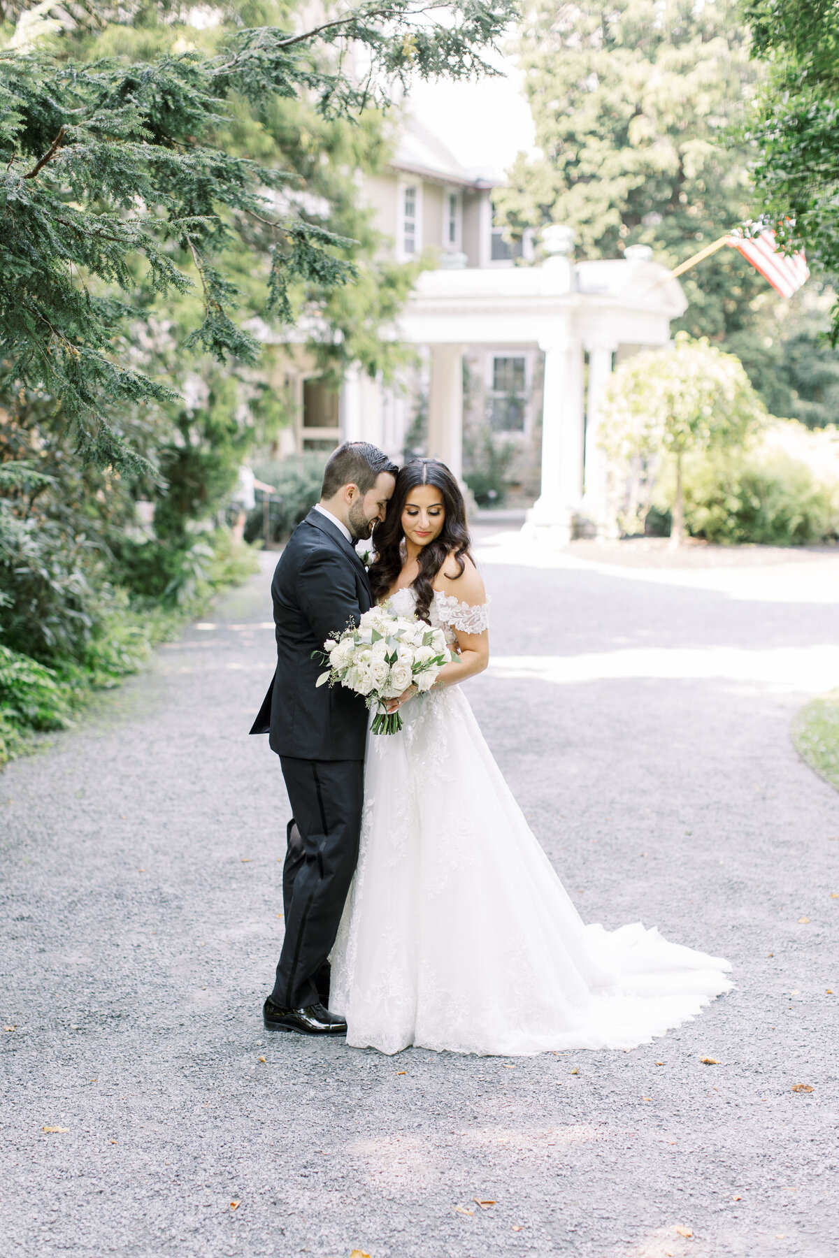 Blithewold Mansion Romantic and Timeless Summer Wedding