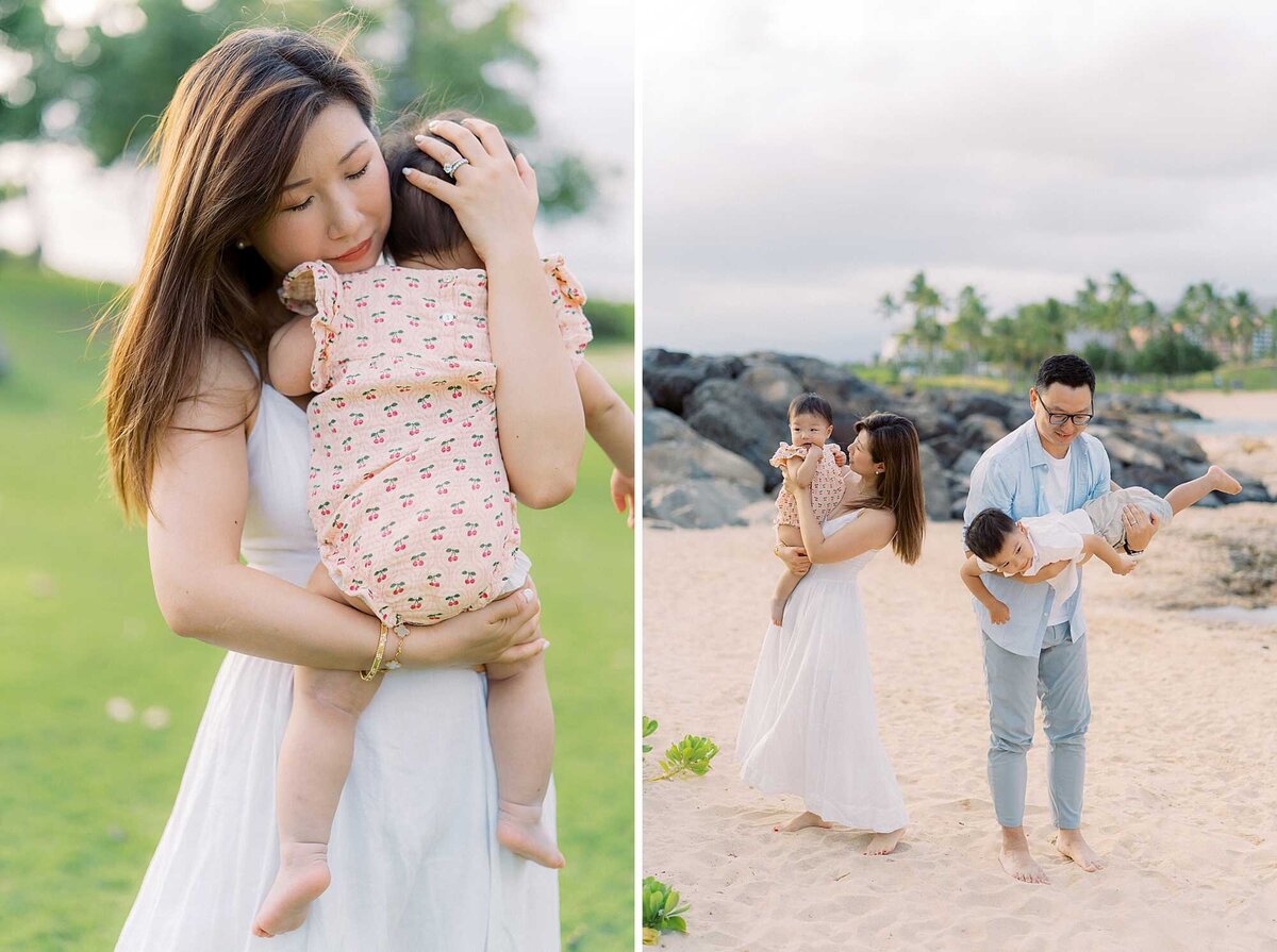 Ko Olina Family Portrait Photographer Oahu Hawaii Liang Family-5