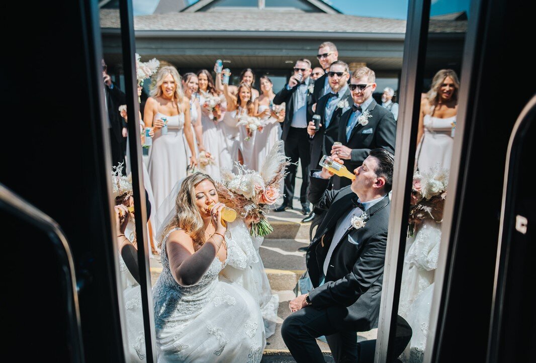 Wedding reception at Windows On The River, Ohio