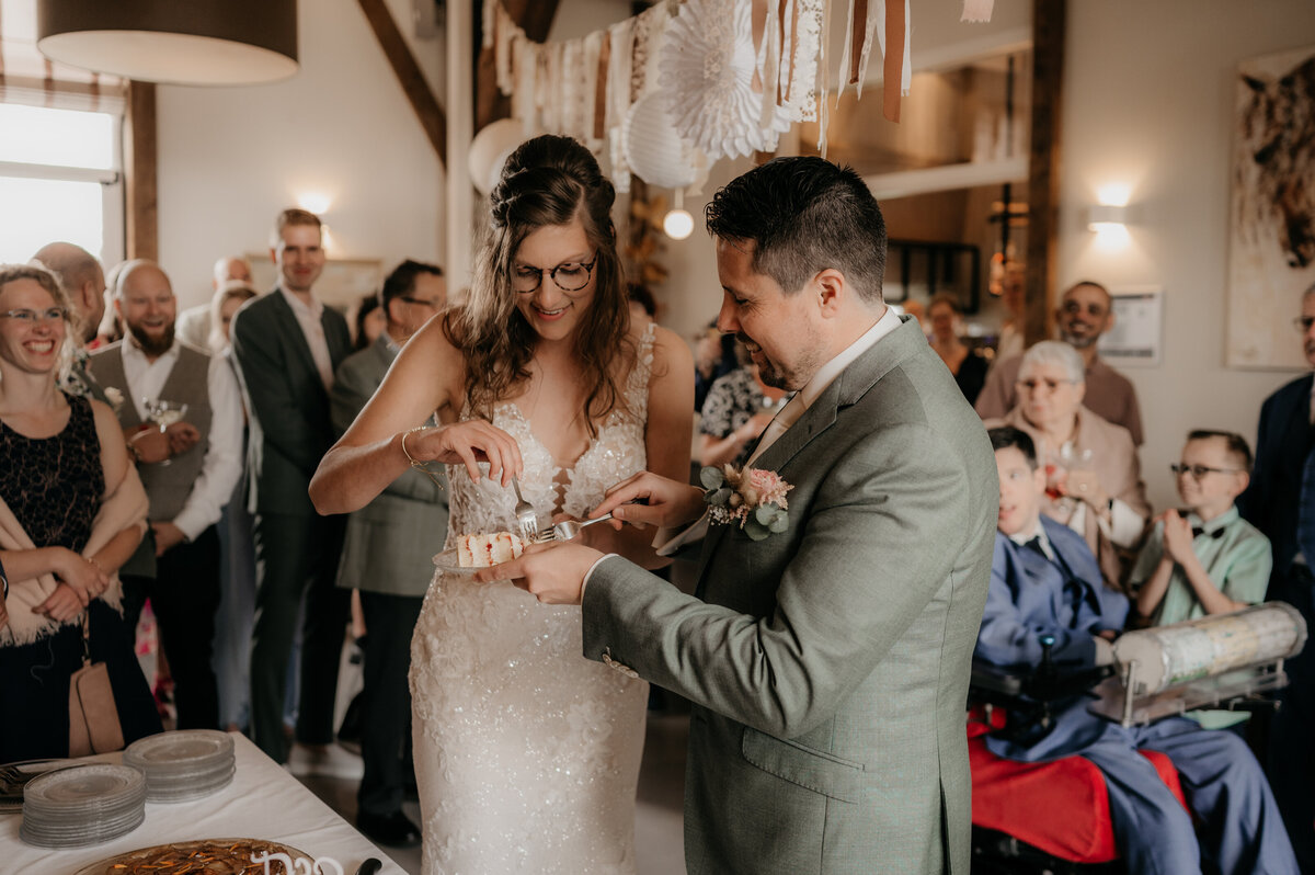 Pure Liefde Fotografie - Sergio & Tamara - Aankomst + Taart-66
