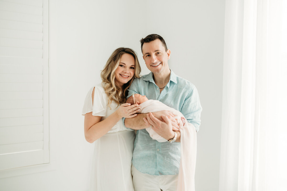 Baby Kaia's Newborn photo session in Atlanta