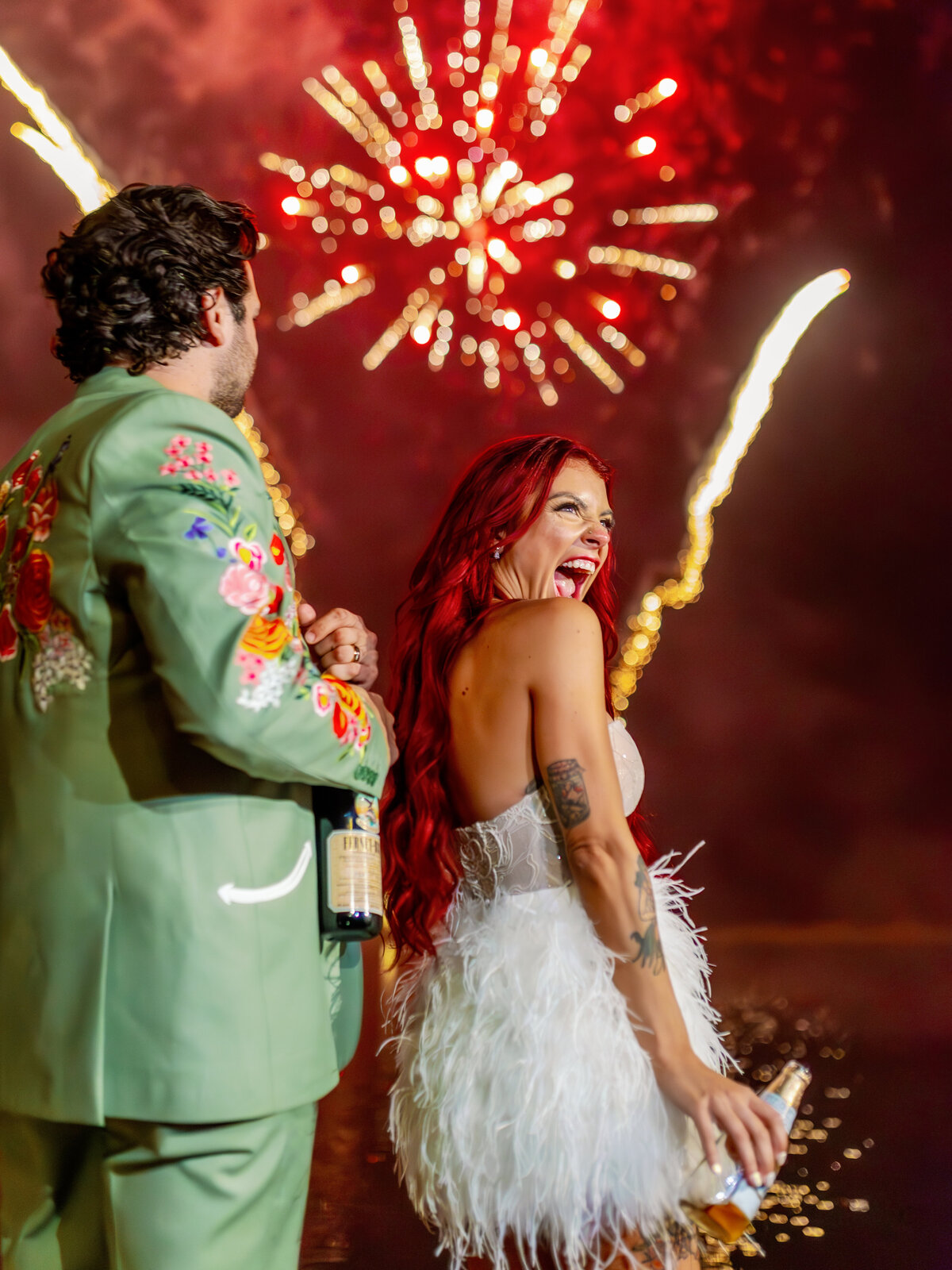 Gilbertsville Farmhouse Wedding Fireworks