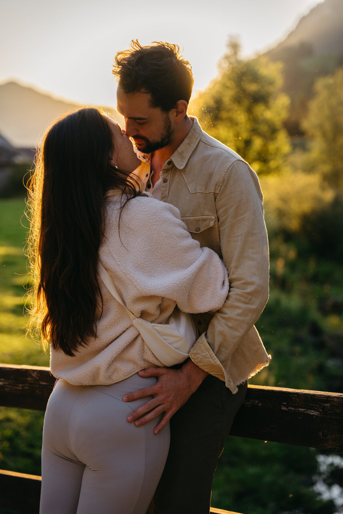 Sunrise Switzerland elopement