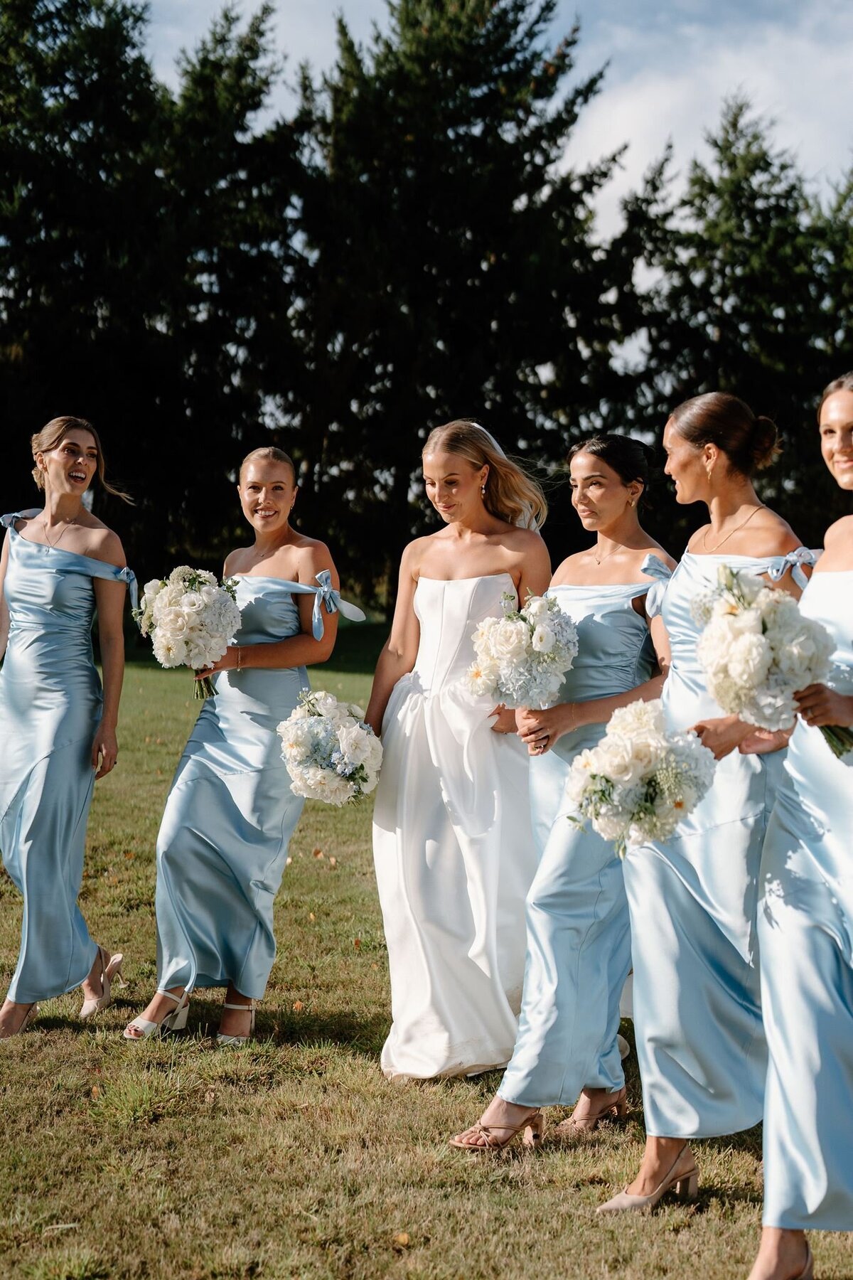 blue bridesmaid dresses nz Paige's Portfolio woman day