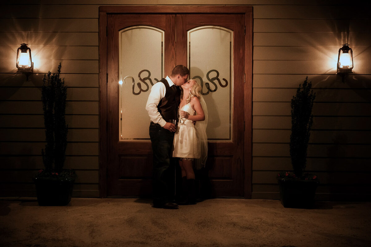 bridal couple reception in rural  Queensland