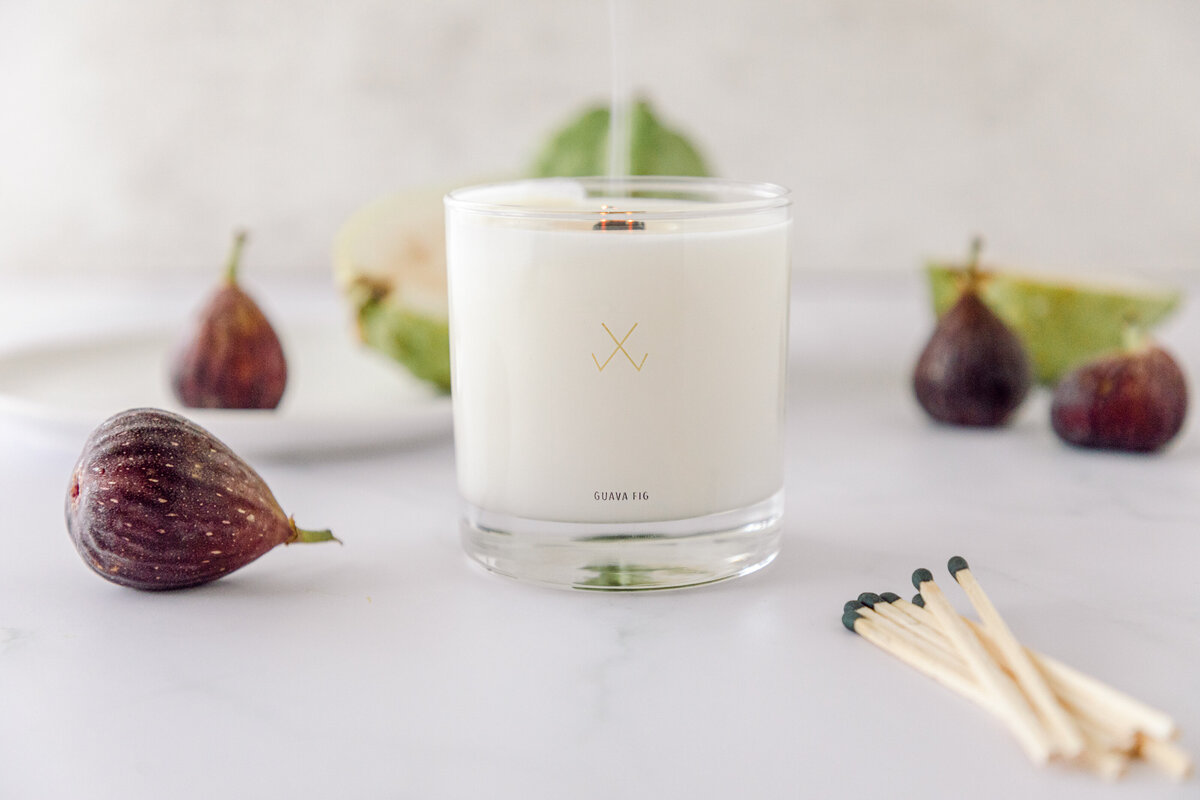 Guava Fig Soy Candle 0