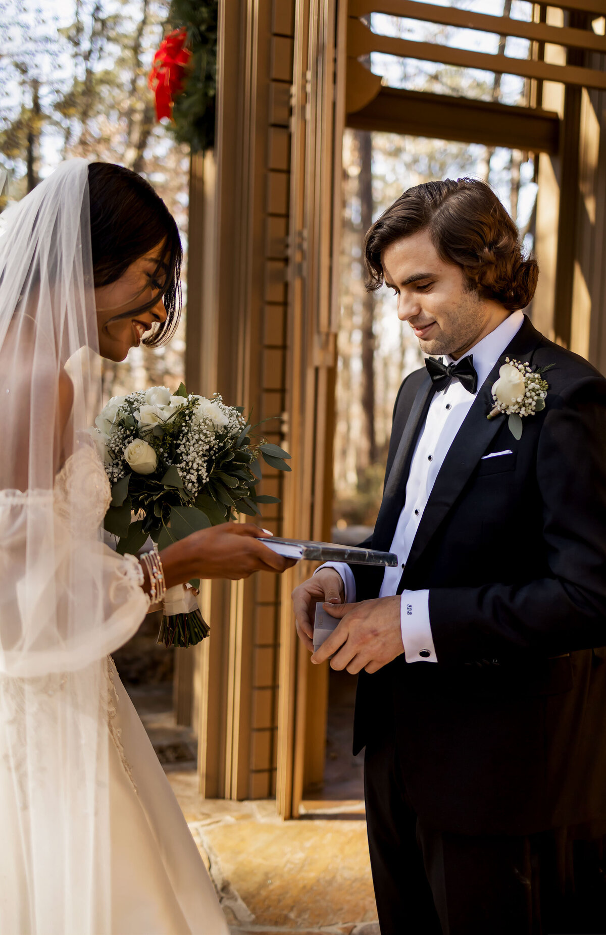a first gift from a bride to her groom