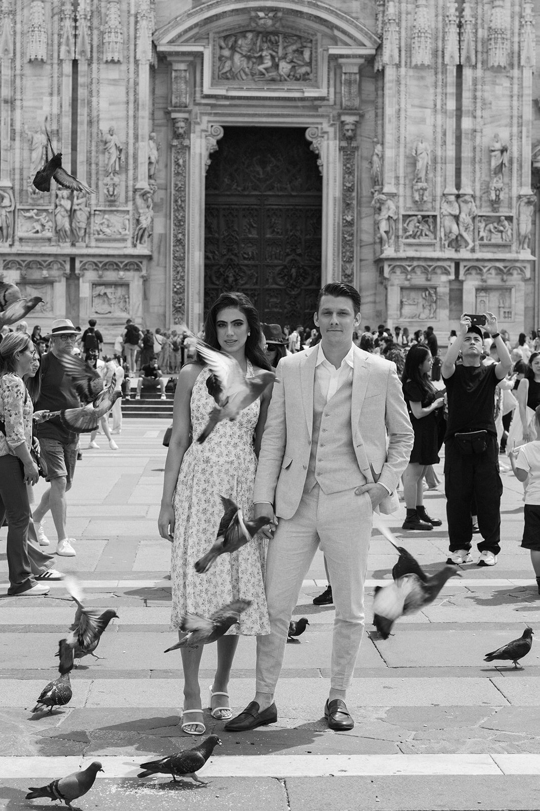 Mikayla + Collin Pre-Wedding BW-17