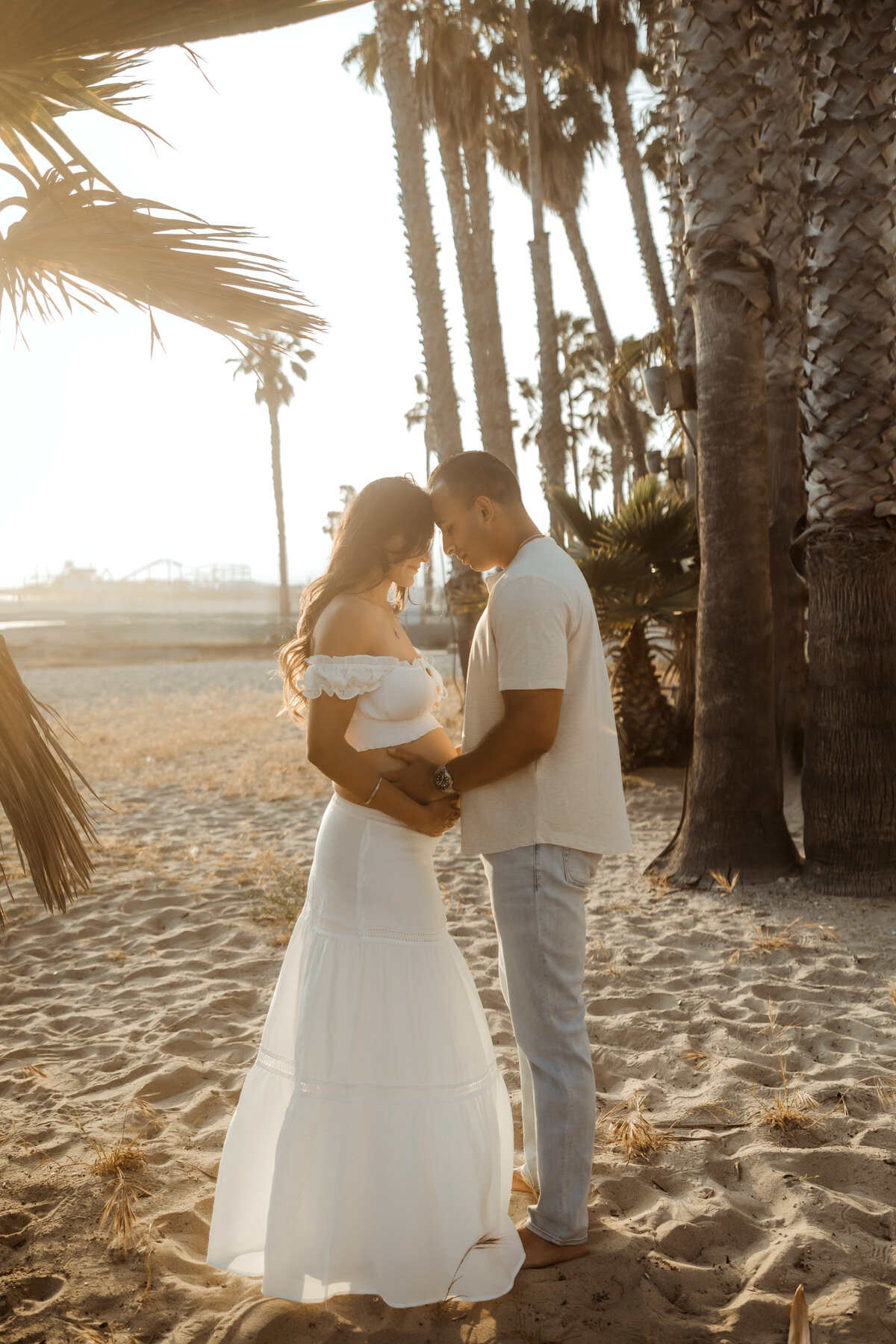 Santa Monica Beach Maternity Photography 20