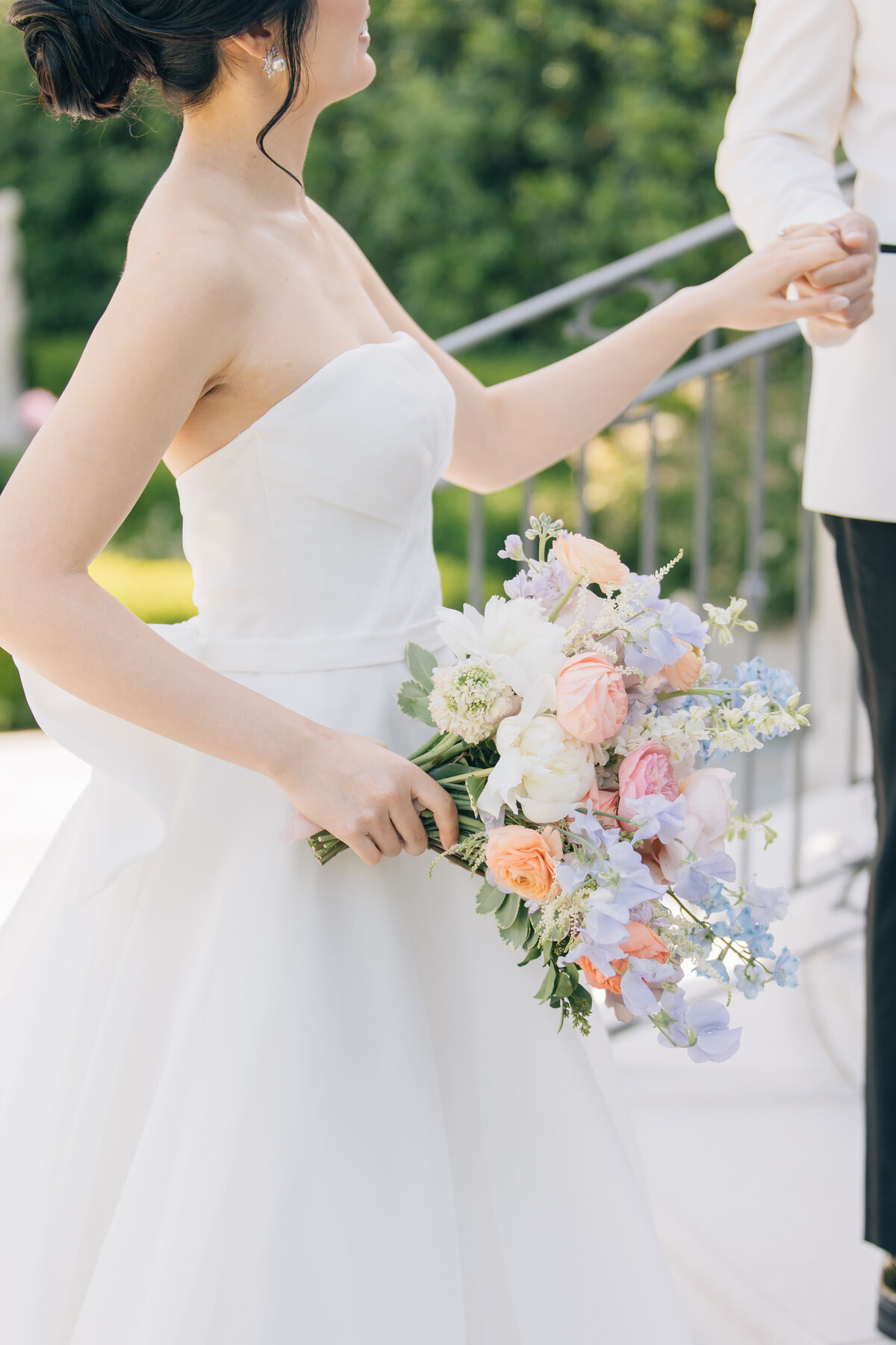 Detail photograph of a wedding at The Mill at Spring Lake