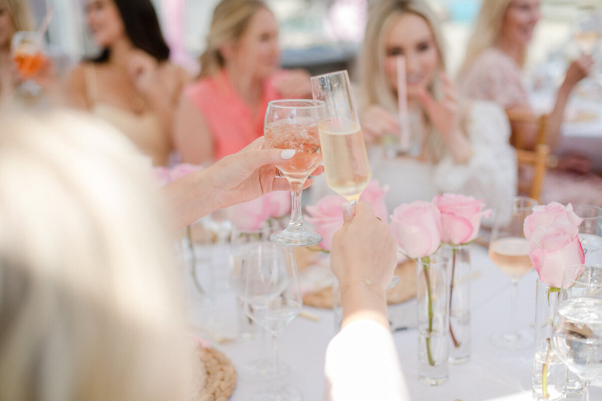 Details from a bridal shower in LA