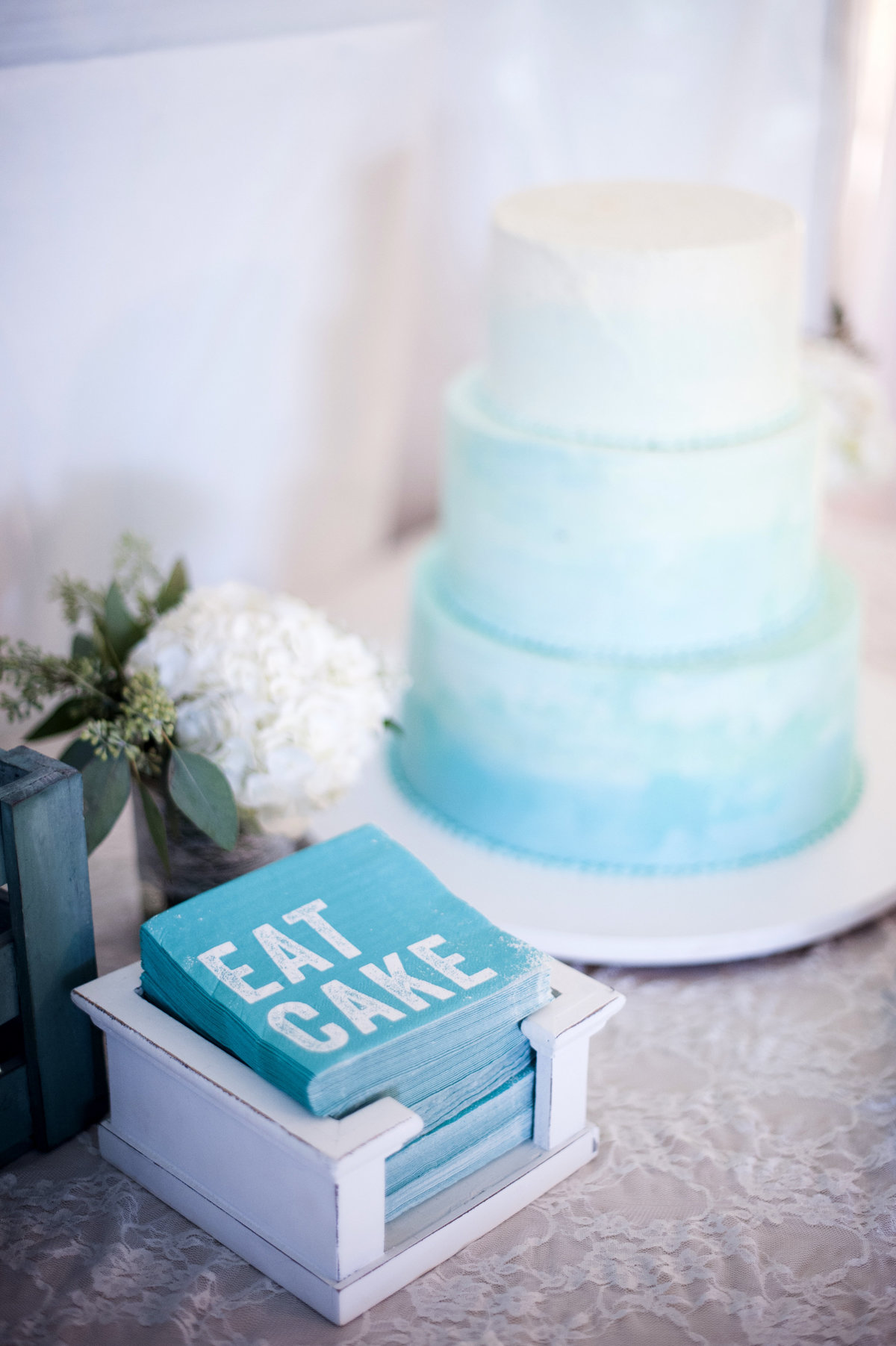 Ombre cake