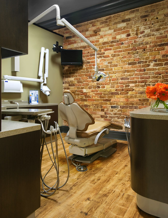 Falls Park Dentistry | Greenville Commercial Interior Designer: Panageries