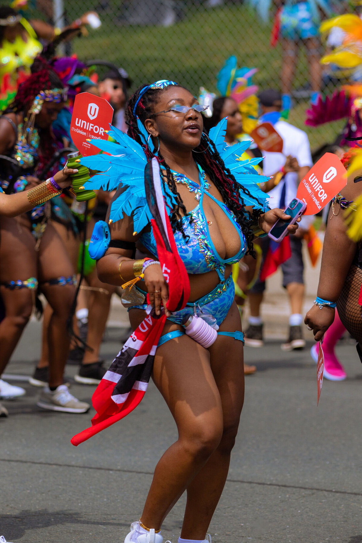 Photos of Masqueraders from Toronto Carnival 2023 - Sunlime Mas Band - Medium Band of The Year 2023-189