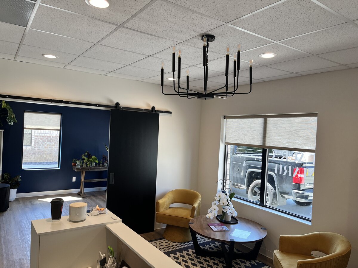 Custom commercial shades
