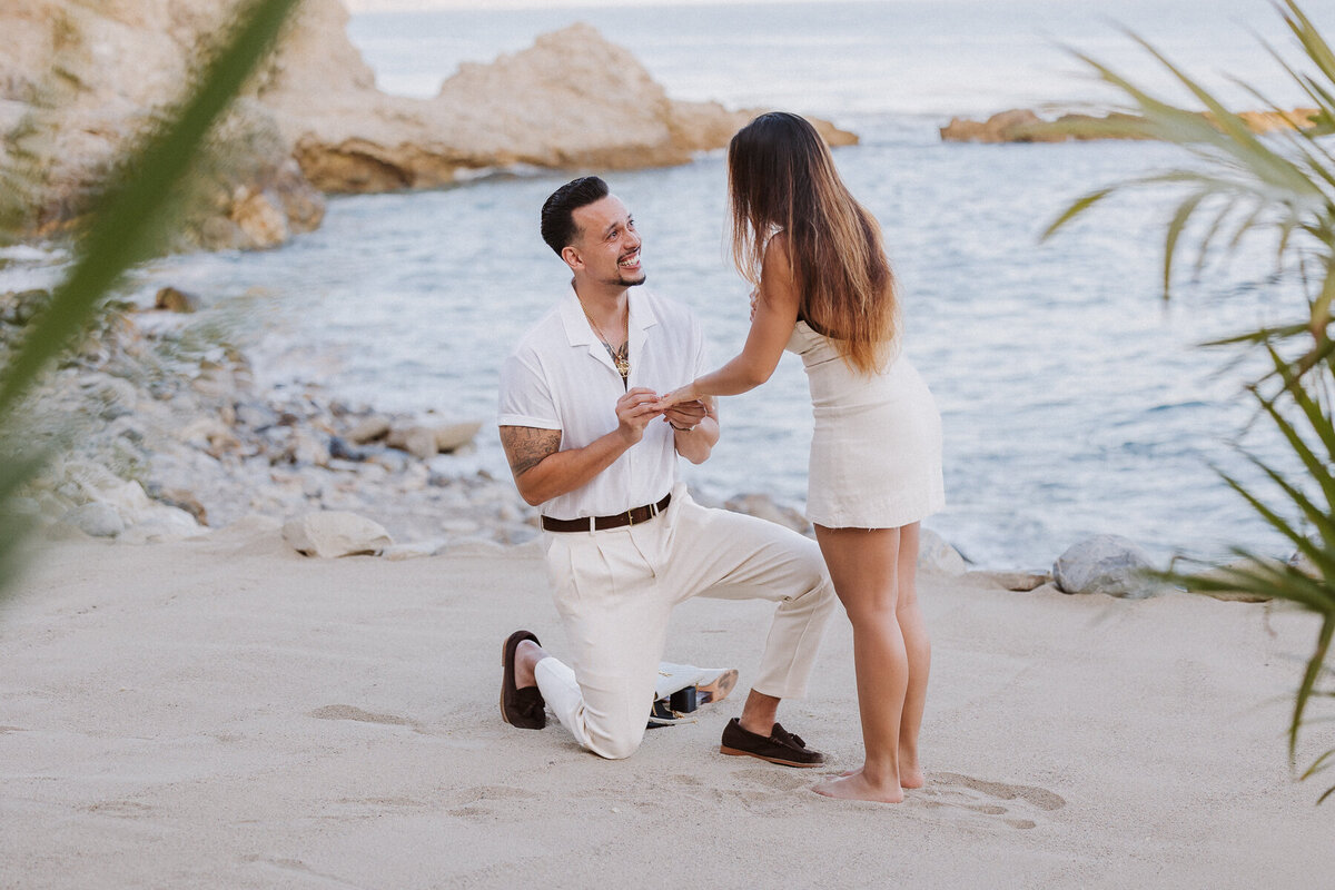 palos verdes engagement photographer terranea