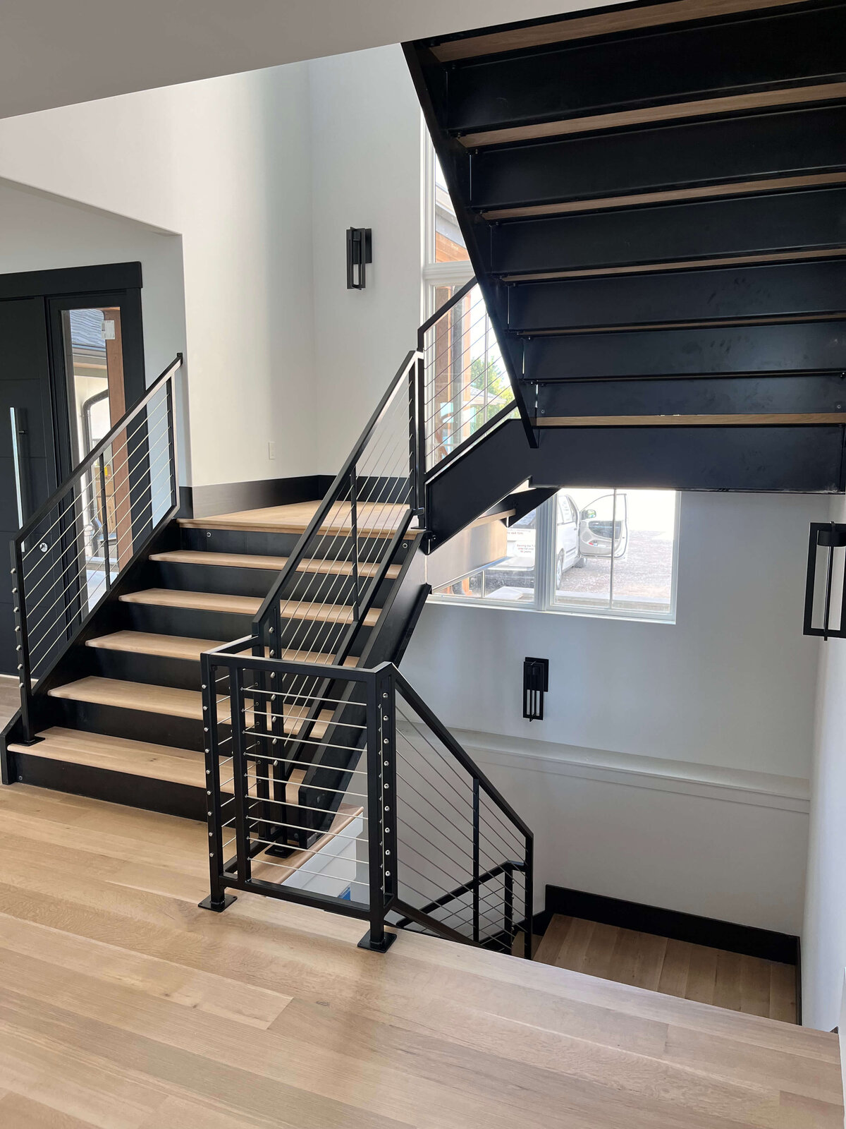 SS Cable Rails & Steel Stairs(2)