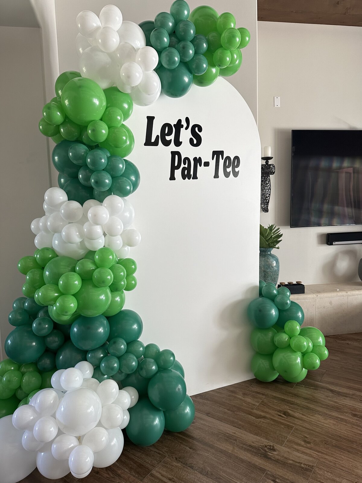 Golf Birthday Party Balloon Decor The AZ Party Squad