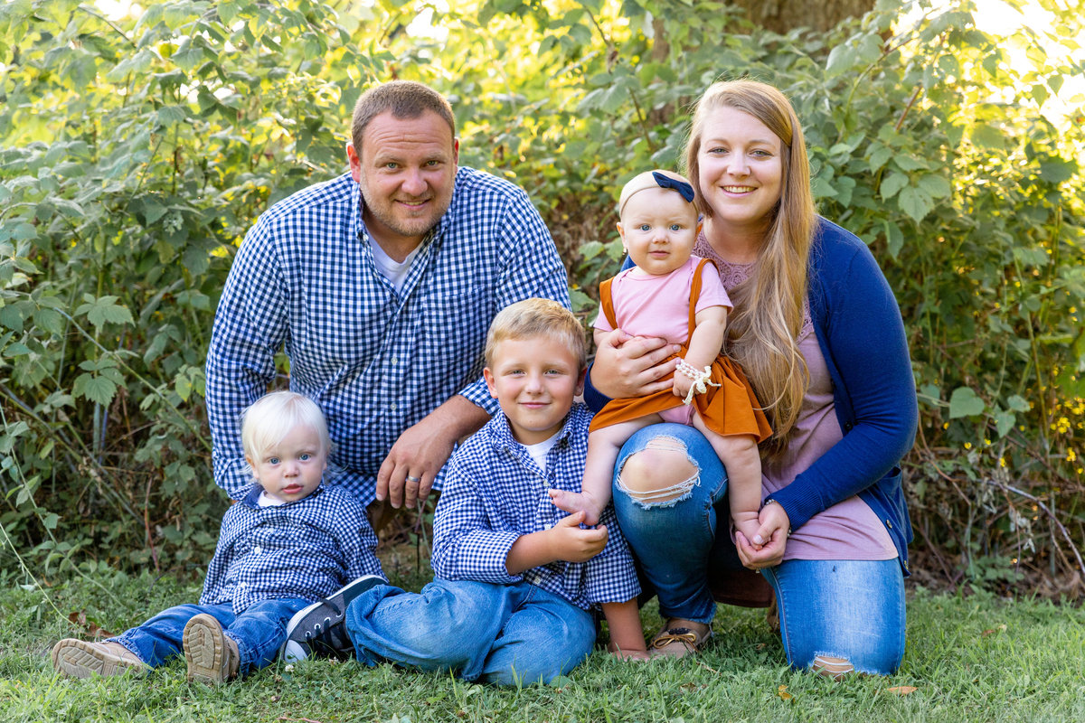 Family of five
