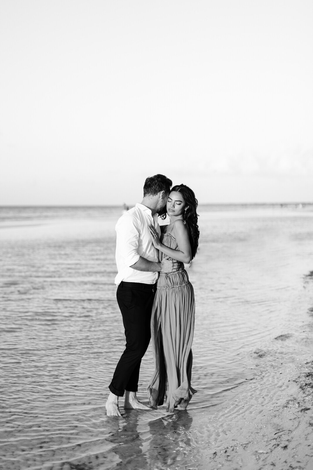 Fashion Focused Engagement Photography in Holbox Mexico2