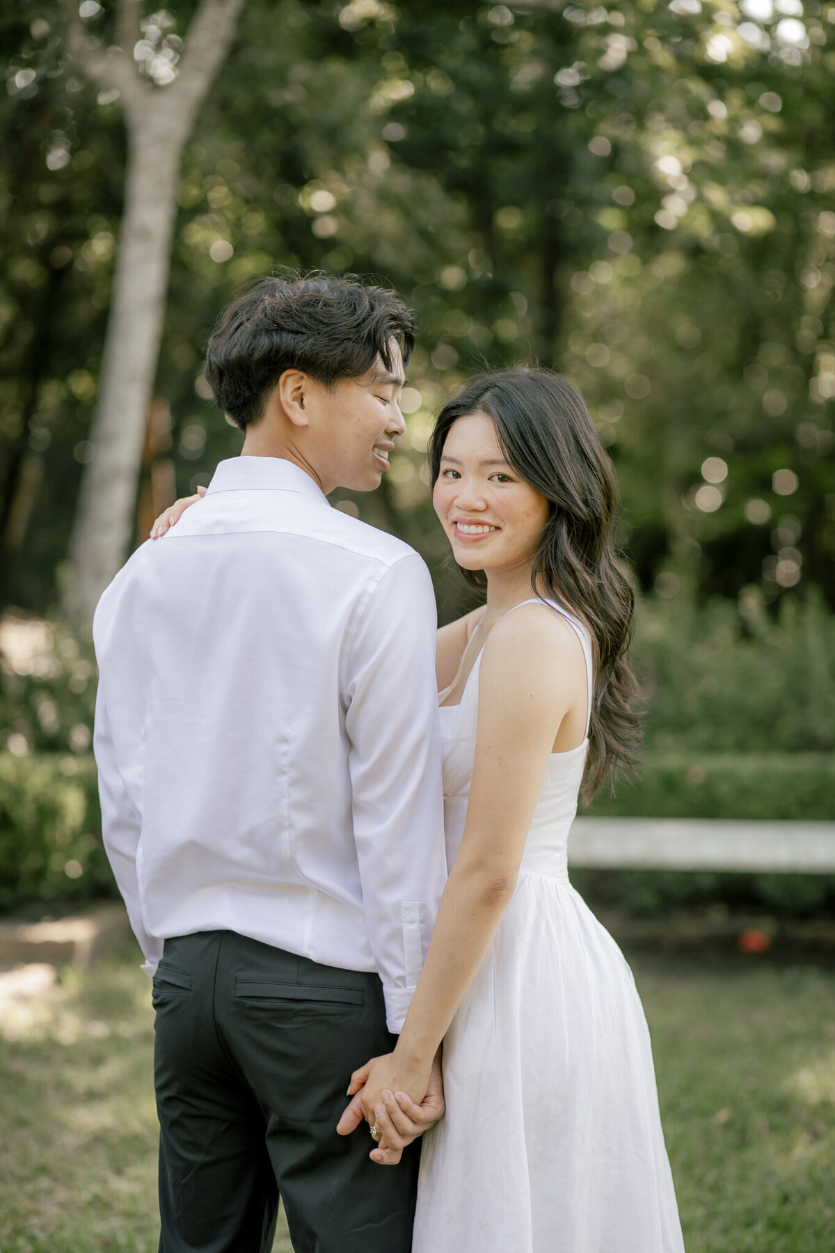 Bayou Bend Collection and Gardens Engagement Photography-72