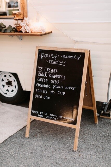 ice cream truck camper wedding nh