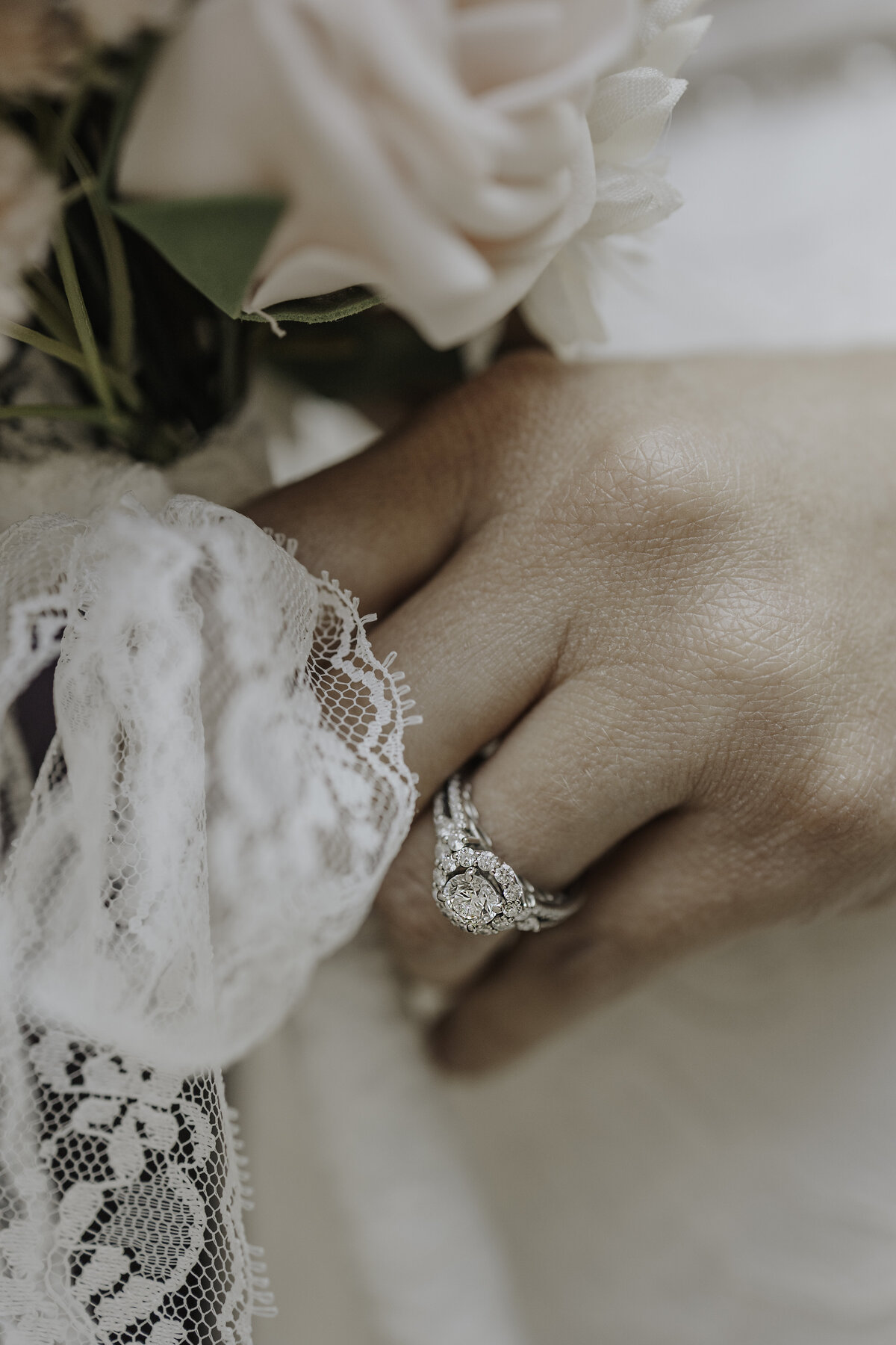 Brides wedding ring photo