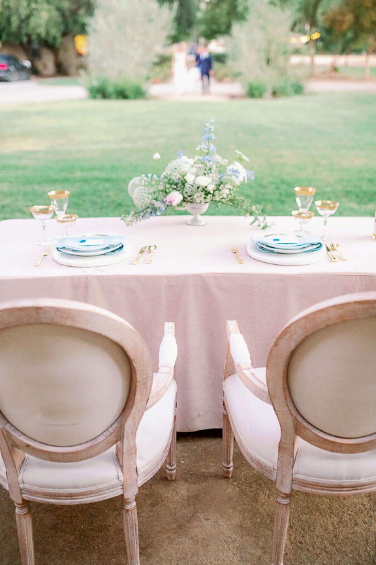 sweetheart elopement table