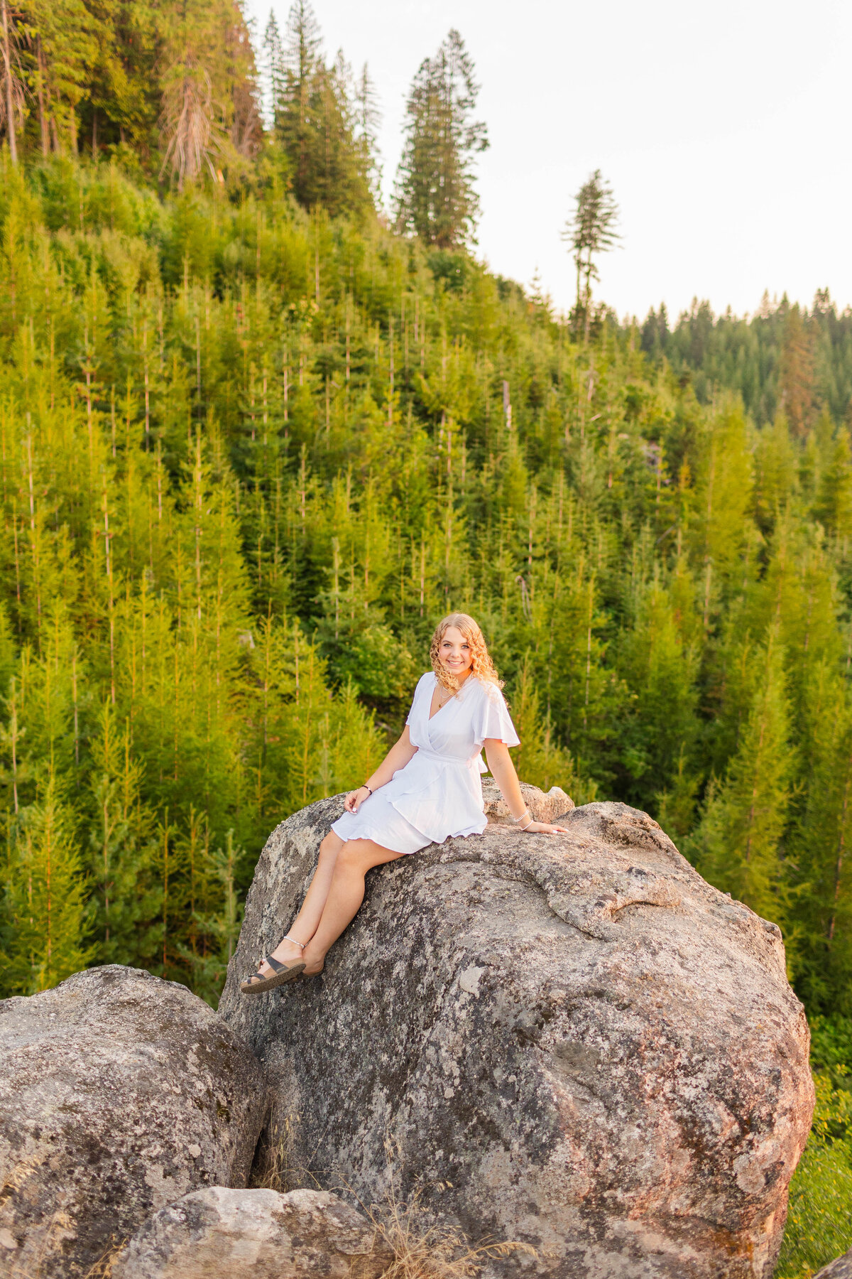 Moscow Mountain Summer Senior Portrait Session-63