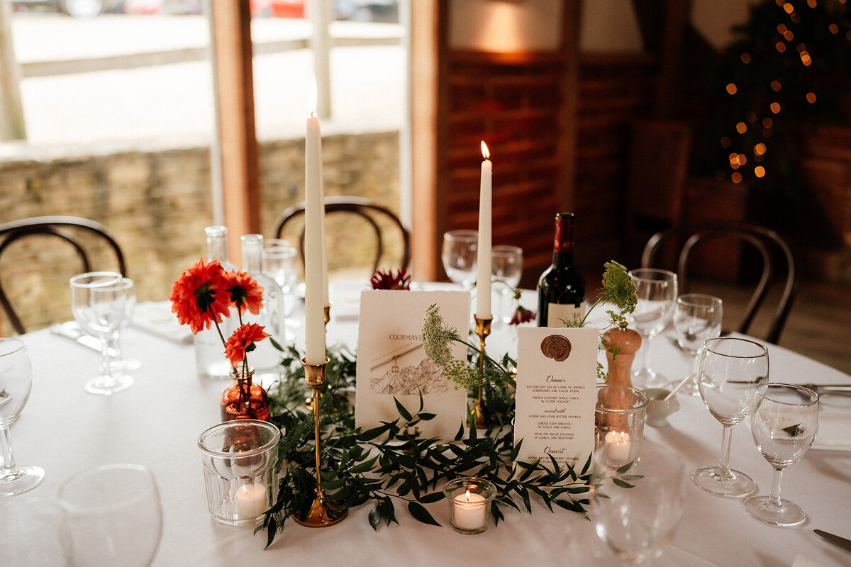 Table Centre Cripps Barn 