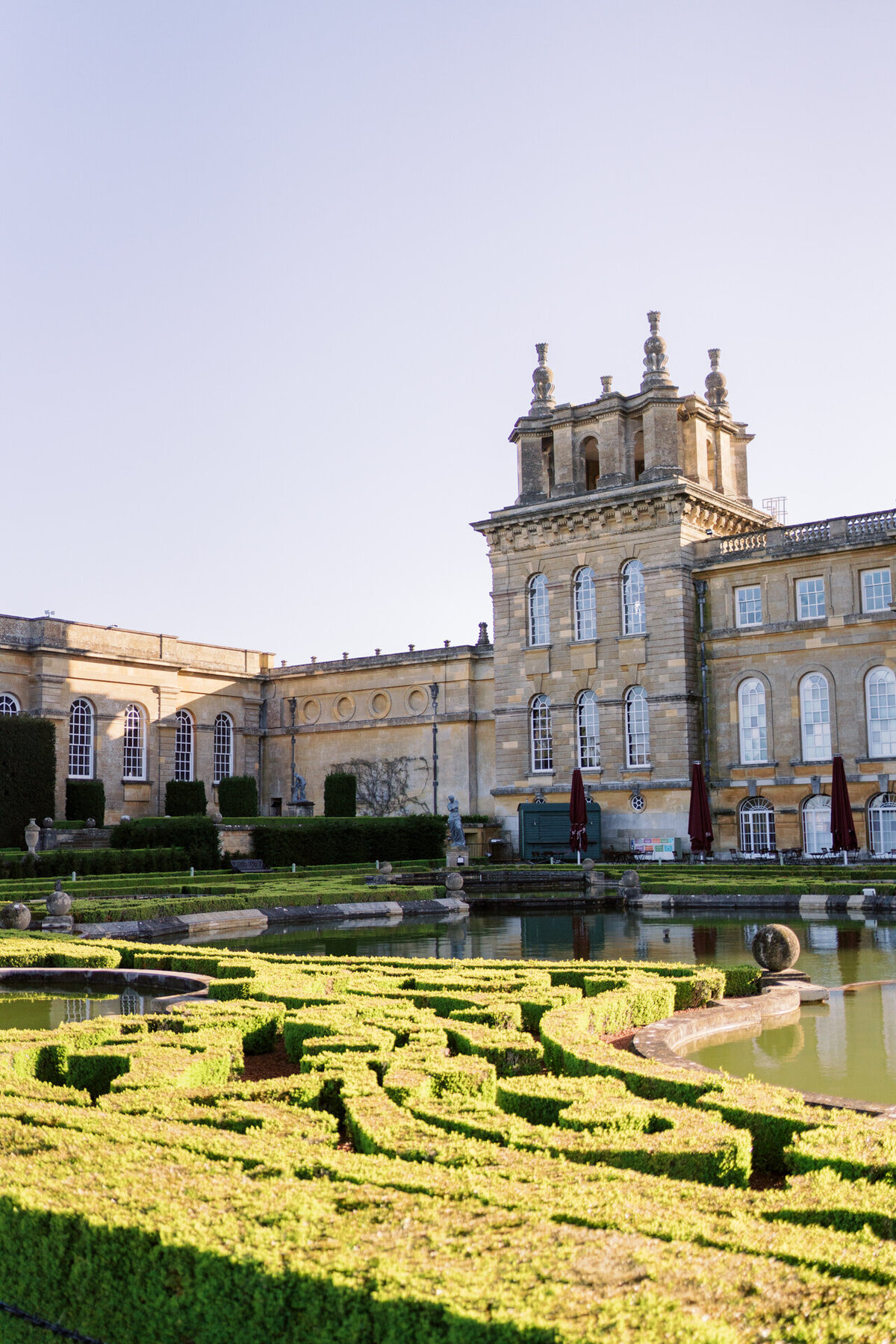 blenheim palace italianate gardens