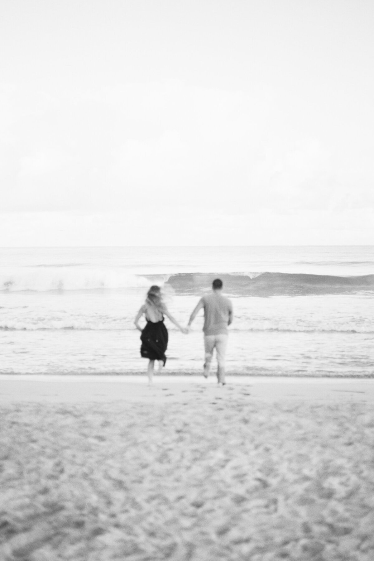 Kauai engagement photographer beach