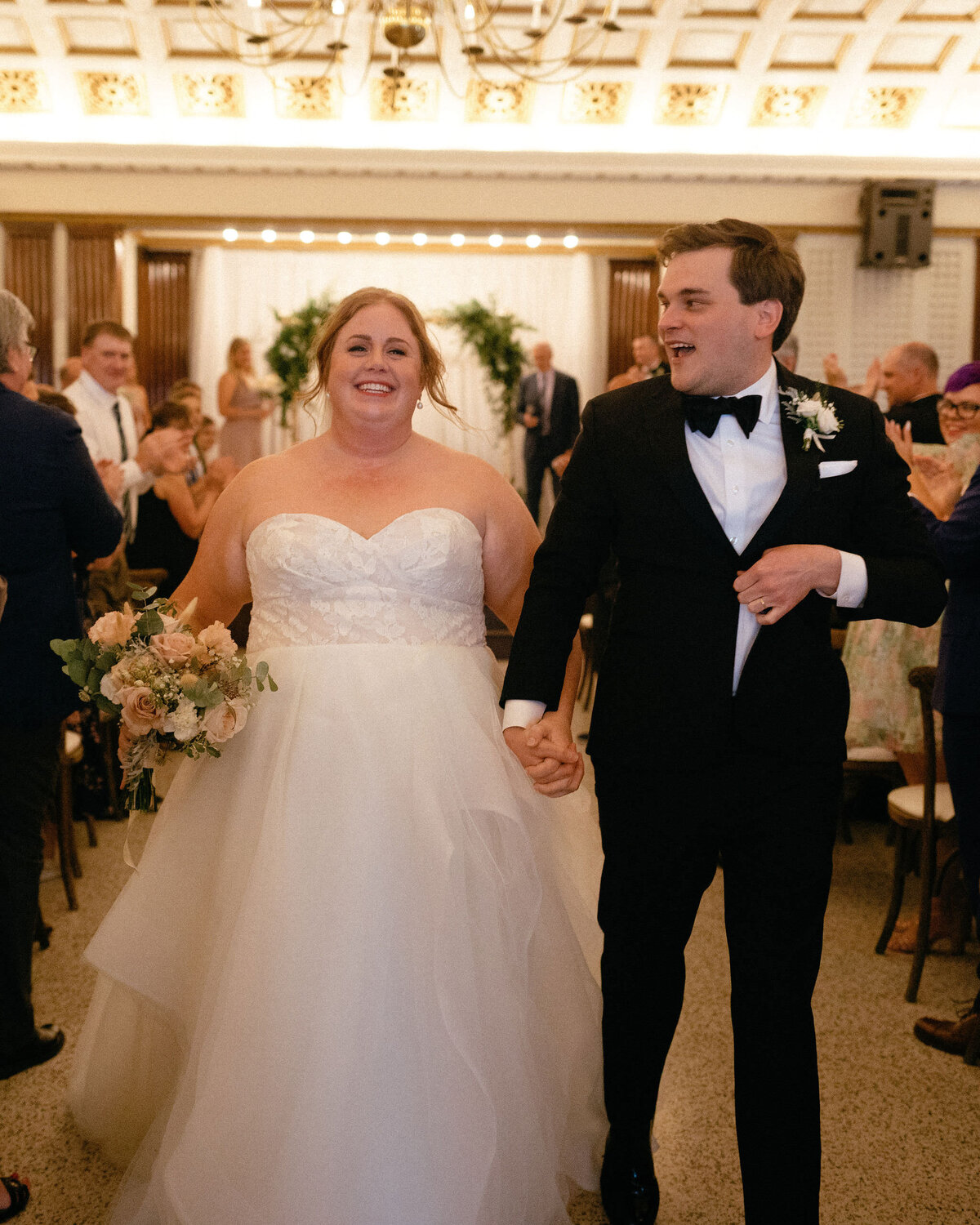 Alexandra and Alex’s wedding at DANK Haus German Cultural Center, showcasing vibrant celebrations.